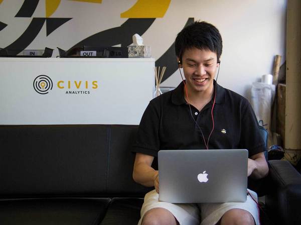 Chas Jhin at Civis Analytics