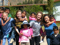 Matt Devine and Sarah Owens Teaching in Peru